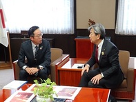 市長面談の様子