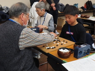 囲碁の祭り様子