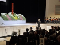 戦没者追悼式の様子