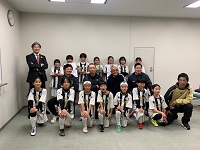 東海大会に出場するHIDA-UNITED FCのみなさん