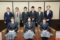 全国高校生英語ディベート大会in岡山に出場する高山西高校2年生のみなさん