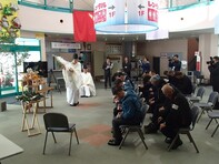 スキー場安全祈願祭の様子