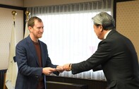 地域おこし協力隊交付式の様子