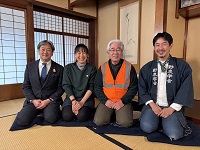 市長とともにケーブルテレビ番組の収録をした市民活動団体の皆さま