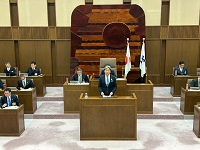 市議会定例会本会議の様子