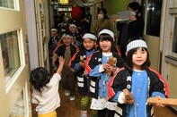 防火パレードの様子