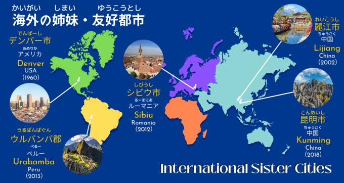 海外の姉妹・友好都市