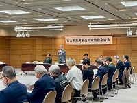 市交通安全対策協議会総会の様子