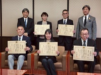 退任された行政相談委員のみなさん
