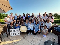南カリフォルニア岐阜県人会のみなさんと記念撮影