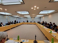 全国伝統的建造物群保存地区協議会役員会の様子