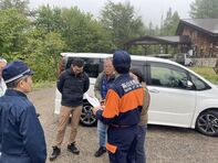 行方不明者事故啓発活動の様子