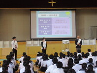 選挙出前講座の様子