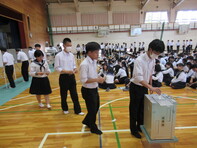 選挙出前講座の様子