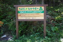ちよだ・たかやまの森看板