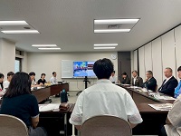 飛騨インカレサークル立ち上げプロジェクトメンバーとの面談の様子