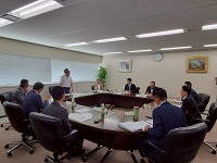 県市長会役員会議の様子