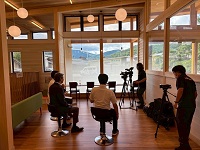 「地域医療」をテーマにケーブルテレビ番組収録の様子