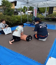 救急医療イベントのようす