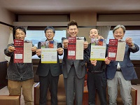 企画サポートガタパンゴのみなさんと市長