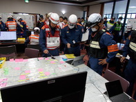 緊急消防頭上訓練