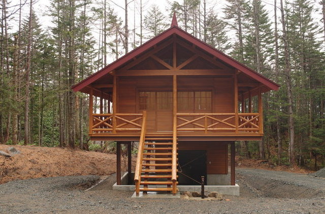 山小屋 完成写真(正面)