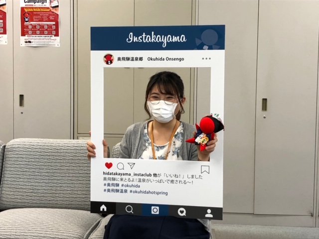 6月3日水曜日 インスタフレームを設置しました 高山市 スマートフォン版